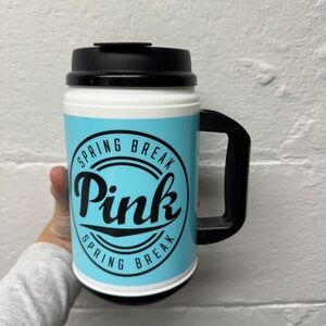 VS Pink Spring Break Travel Mug